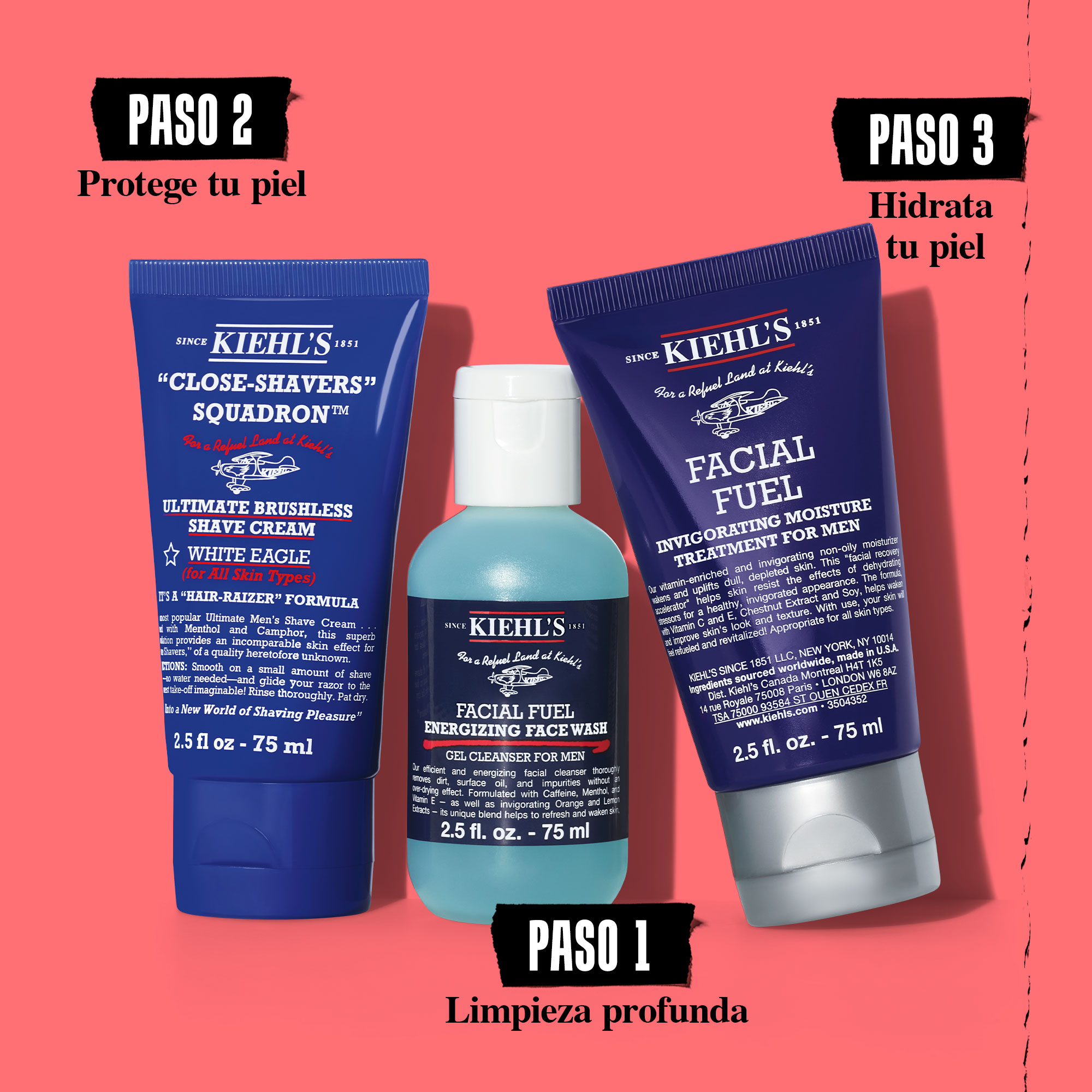 SHAVING SET (SET DE PRODUCTOS ESENCIALES PARA CUIDADO DE LA PIEL Y AFEITADO)